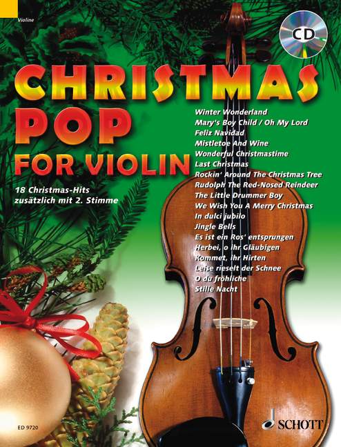 Christmas Pop for Violin (+CD)