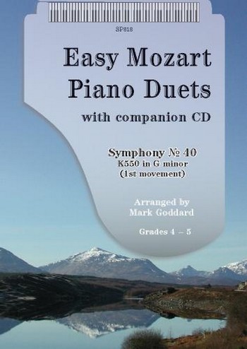 Easy Mozart Duets - First Movement from Symphony no.40 KV550 (+CD)