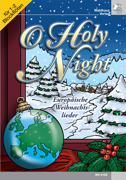 O holy Night für 1-2 Blockflöten