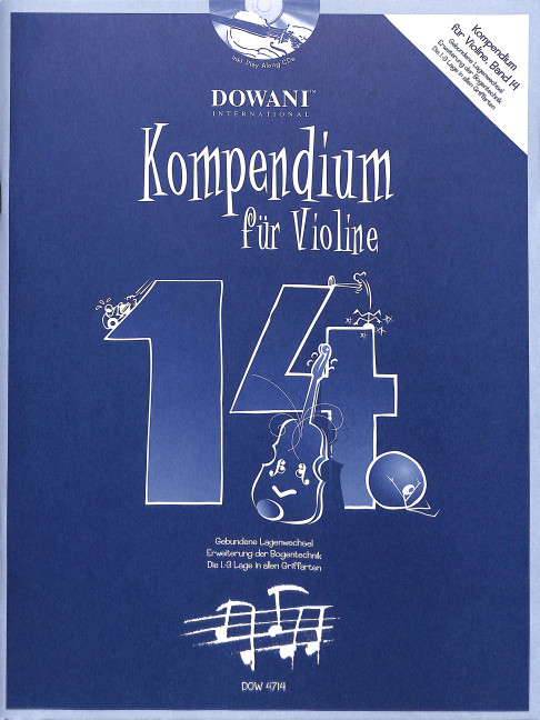 Kompendium für Violine Band 14 (+2 CD's)