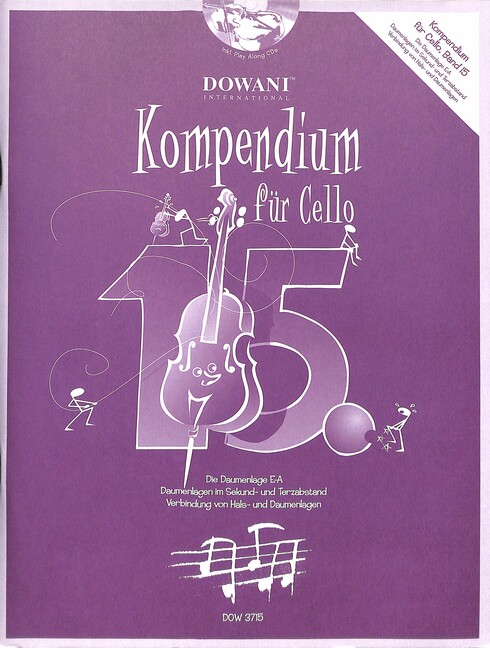 Kompendium für Violoncello Band 15 (+2 CD's)
