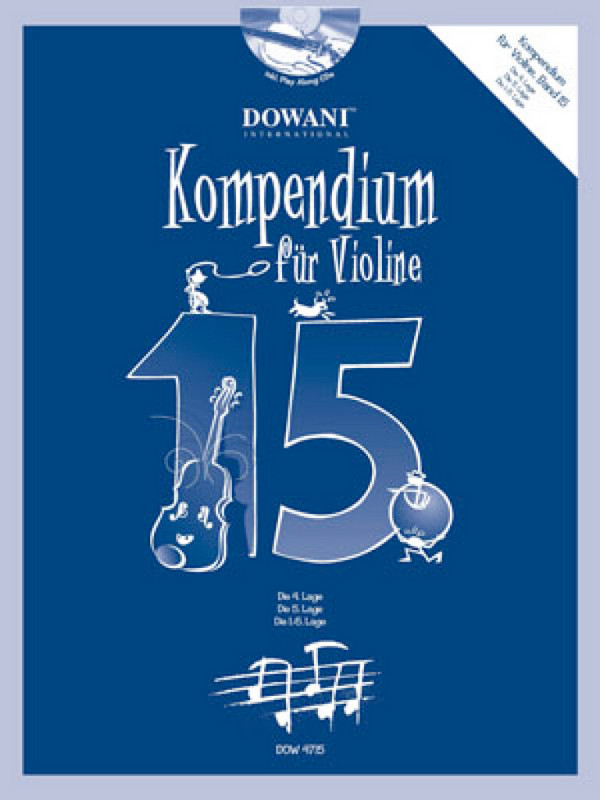 Kompendium für Violine Band 15 (+2 CD's)
