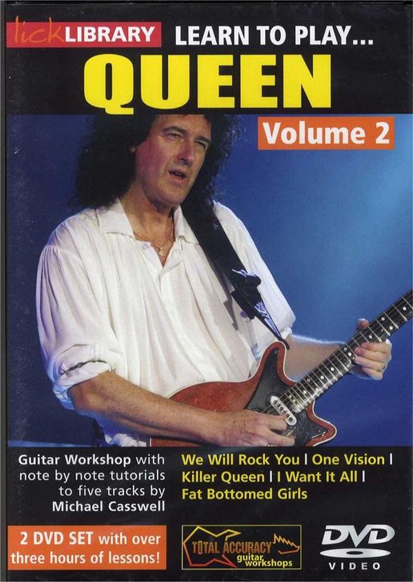 Learn to play Queen vol.2 2 DVD-Videos