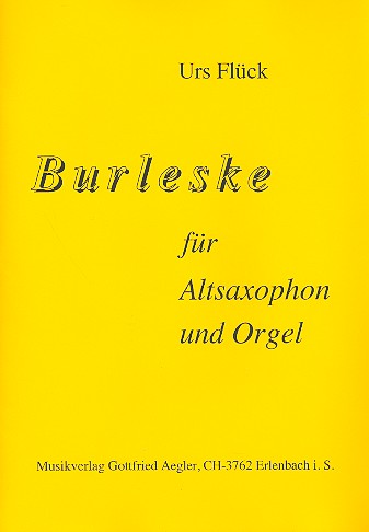 Burleske für Altsaxophon und