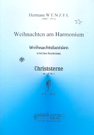 Christsterne op.159 ,1: für Harmonium