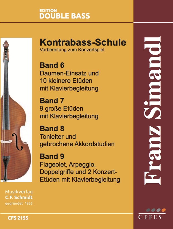 Kontrabass-Schule Teil 2 (Band 6-9)