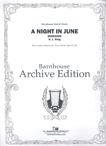 Night in June Serenade for flute,
