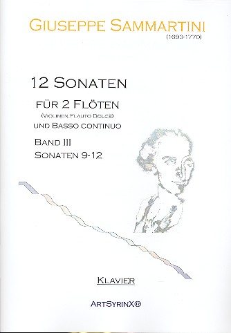 12 Sonaten Bd.3 (Nr.9-12) für
