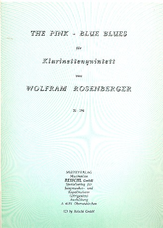 The Pink Blue Blues für 5 Klarinetten