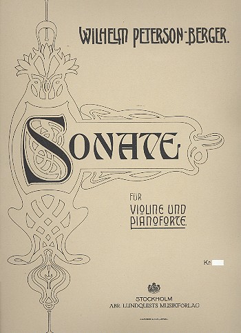 Sonate e major no.1 for violin