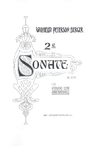 Sonate G major no.2 for violin and