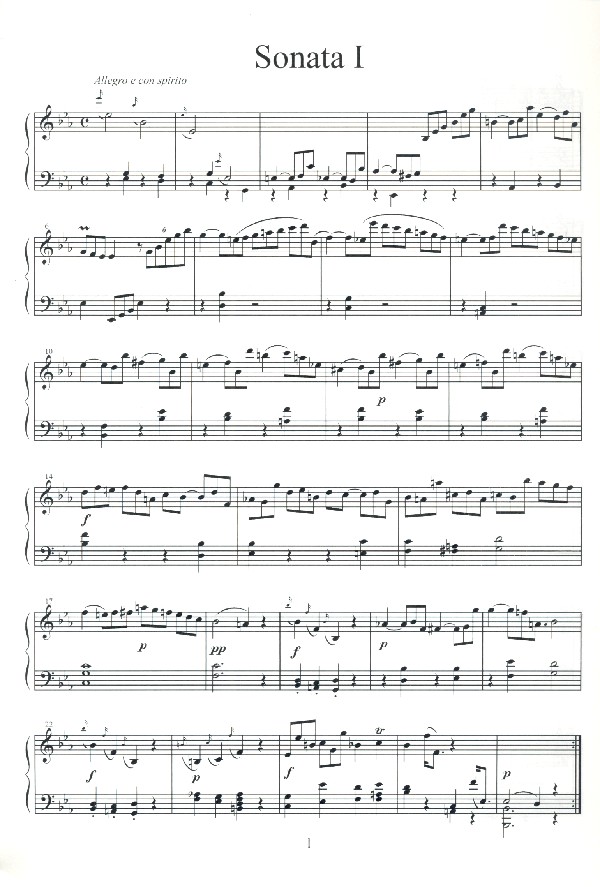 6 sonate vol.1 per il clavicembalo
