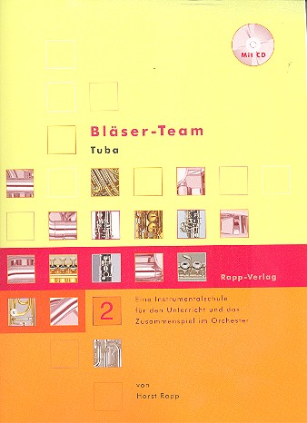 Bläser-Team Bd.2 (+CD) für Tuba