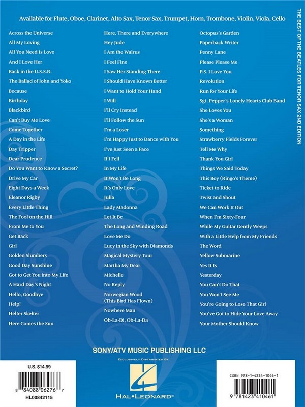 The Best of the Beatles 89 Songs