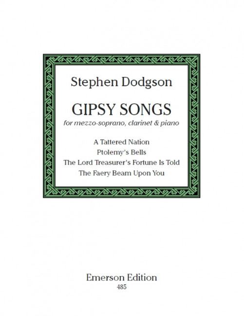 Gipsy Songs for mezzo-soprano,
