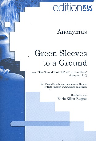 Green Sleeves to a Ground für Flöte