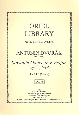 Slavonic Dance in F major op.46,4