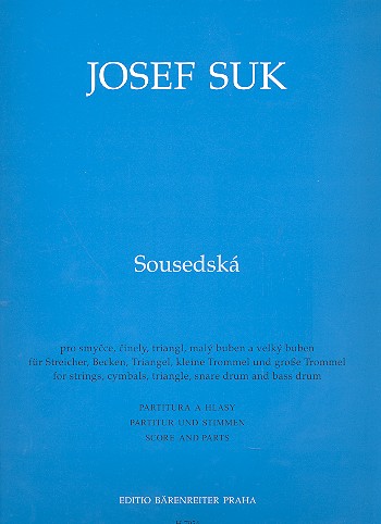 Sousedská für Streicher, Becken, Triangel,