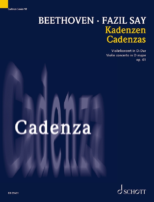 Kadenzen - Violinkonzert D-Dur op.61 von Ludwig van Beethoven