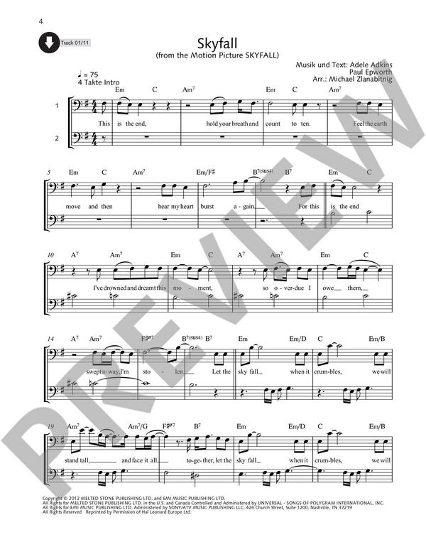 Pop for Cello - Movie Special (+Online Audio)