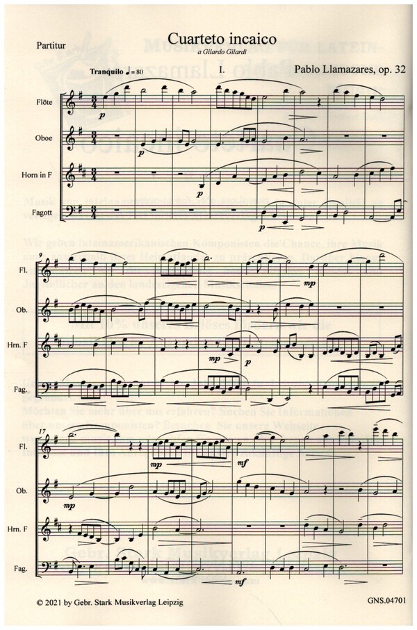Cuarteto incaico op.32