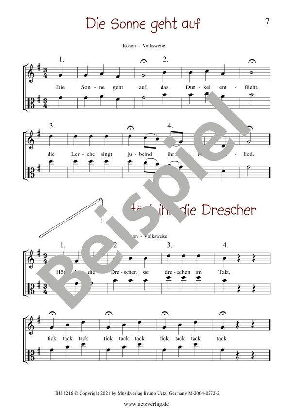 Kinder- und Volkslieder Band 2