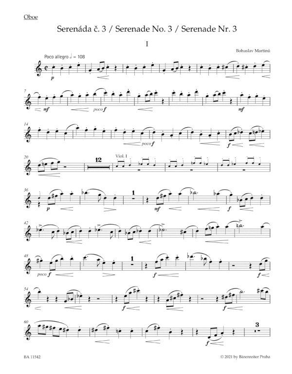 Serenade Nr.3 H218