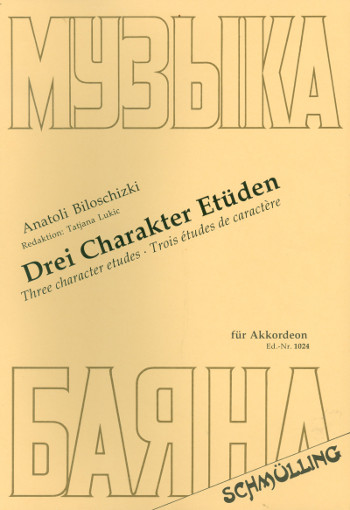 3 Charakter-Etüden