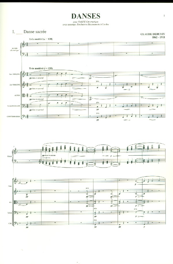 Danses pour harpe chromatique