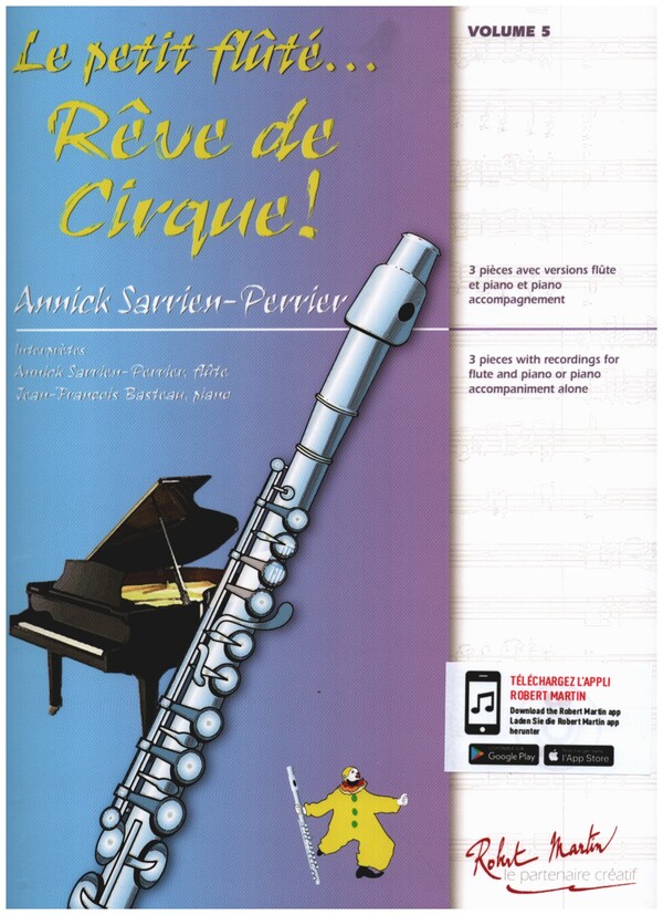 Le petit fluté reve de cirque vol.5 (+Online Audio)