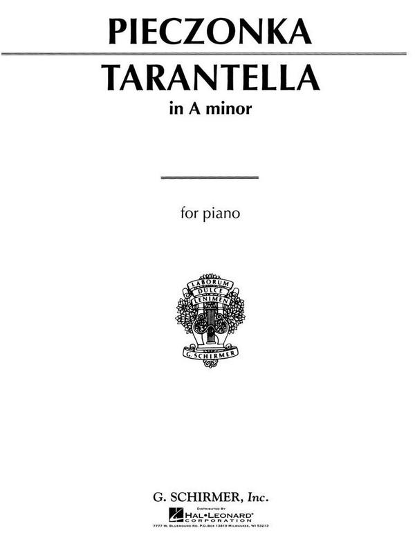 Tarantella in A minor