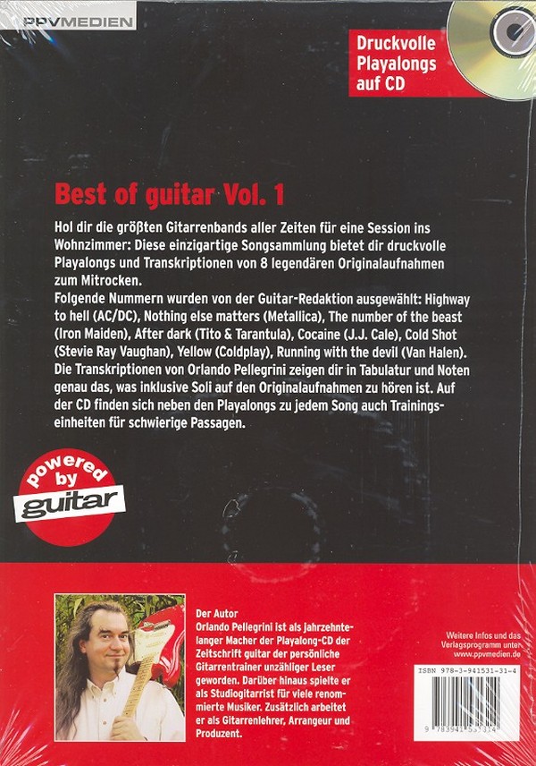 Best of Guitar vol.1 (+CD): for guitar/tab