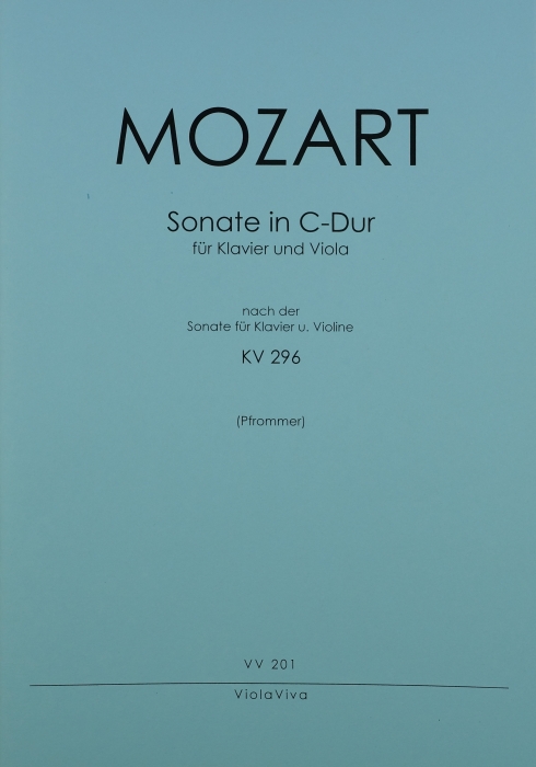 Sonate C-Dur KV296 für Violine und Klavier