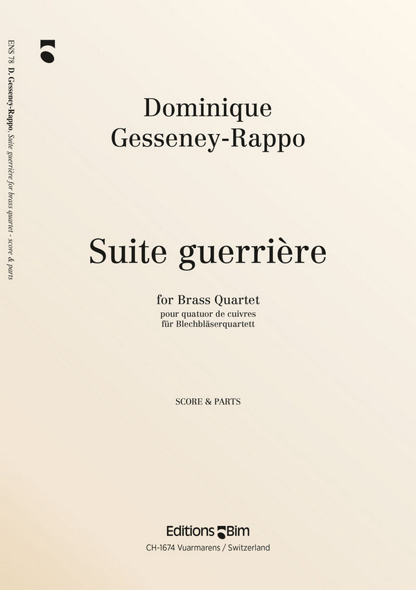 Suite guerrière für 2 Trompeten,