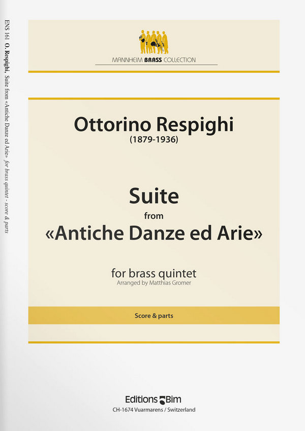 Suite from Antiche Danze ed Arie für