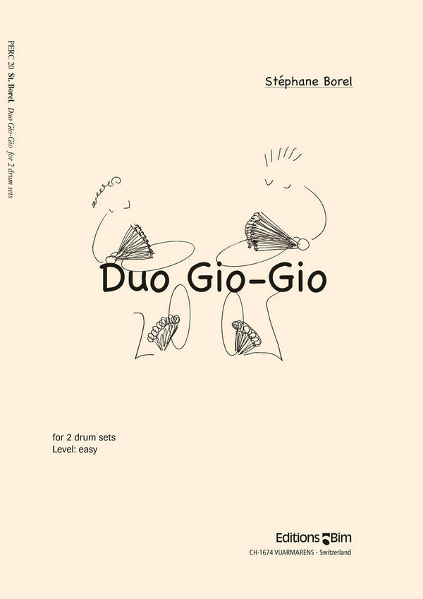 Duo Gio-Gio für 2 Schlagzeuge
