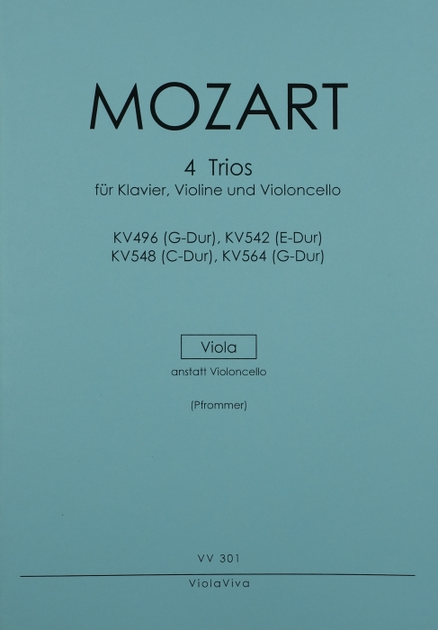 Trios für Violine, Violoncello und Klavier