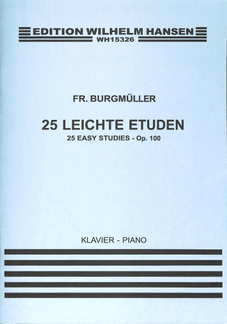 25 leichte Etüden op.100