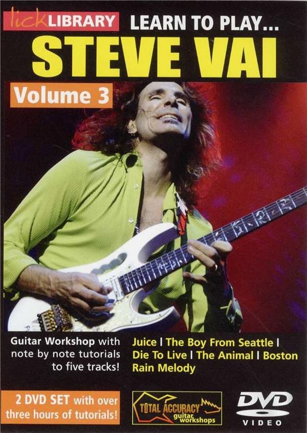 Learn to play Steve Vai vol.3