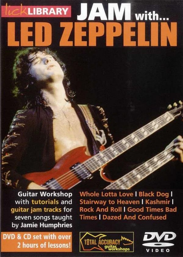 Jam with Led Zeppelin DVD + CD