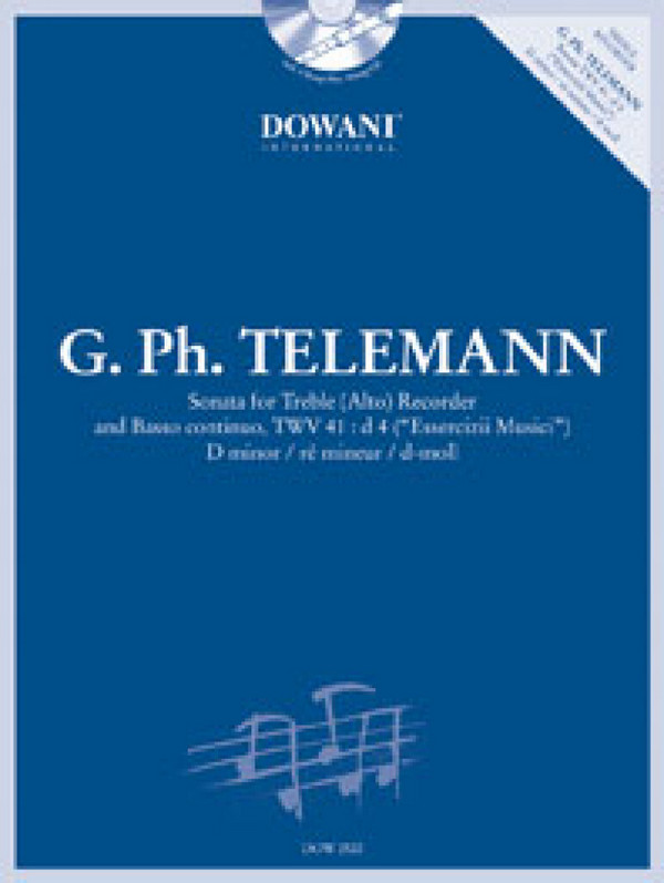 Sonate d-Moll TWV41:d4 (+CD)