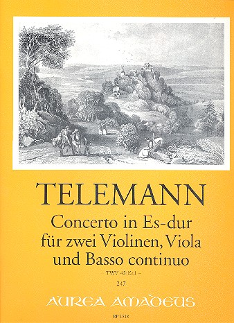 Konzert Es-Dur TWV43:Es1