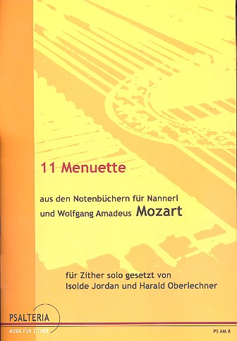 11 Menuette aus den Notenbüchern für