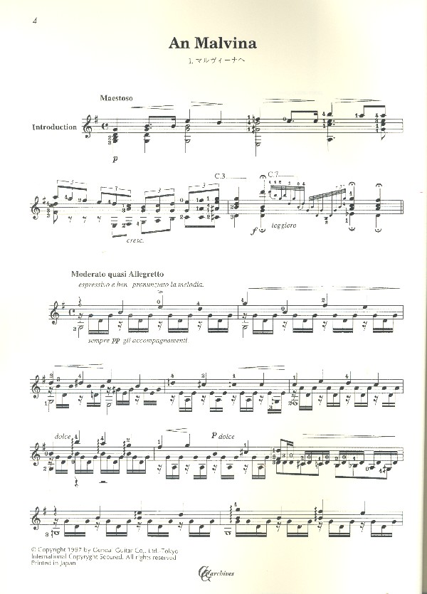 Bardenklänge op.13 Nr.1-14