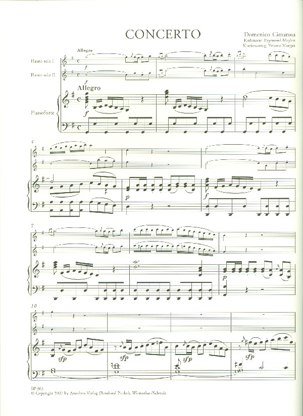 Konzert G-Dur 