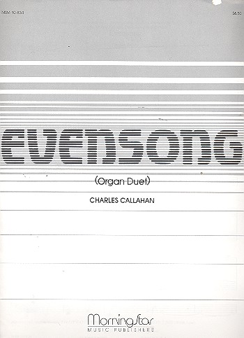 Evensong op.68 for organ 4 hands