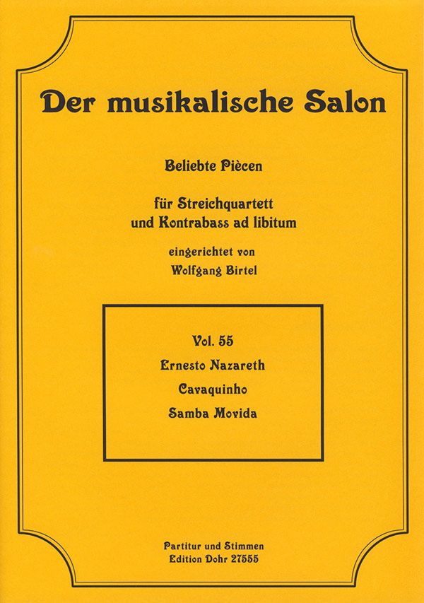 Cavaquinho für Streichquartett,