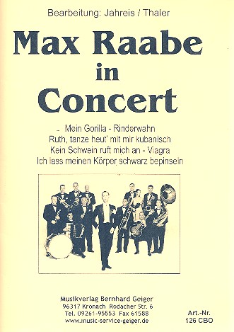Max Raabe in Concert (Medley):