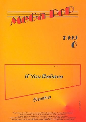 If You believe