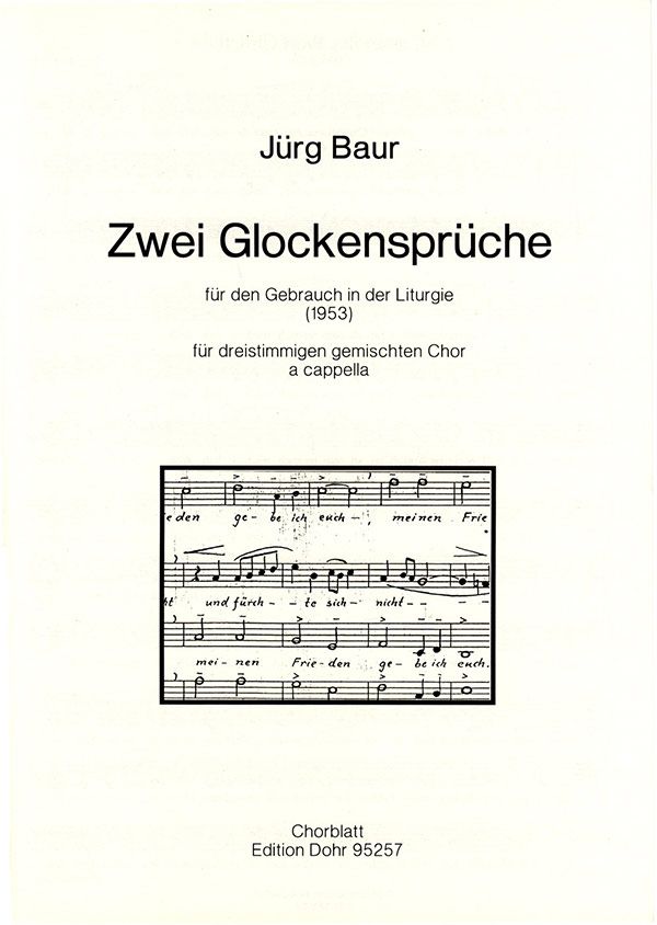 2 Glockensprüche für gem Chor